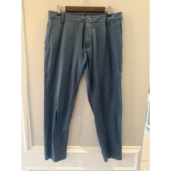 Birddogs Slim Fit Pants Slate Blue Grey Men's Sz 34x28 Chino Style - Picture 1 of 4